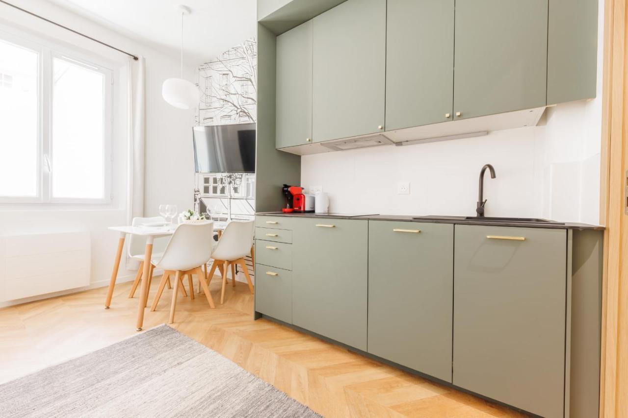 Appartement Moderne 1Br-4P - Guy Moquet Paris Exteriör bild