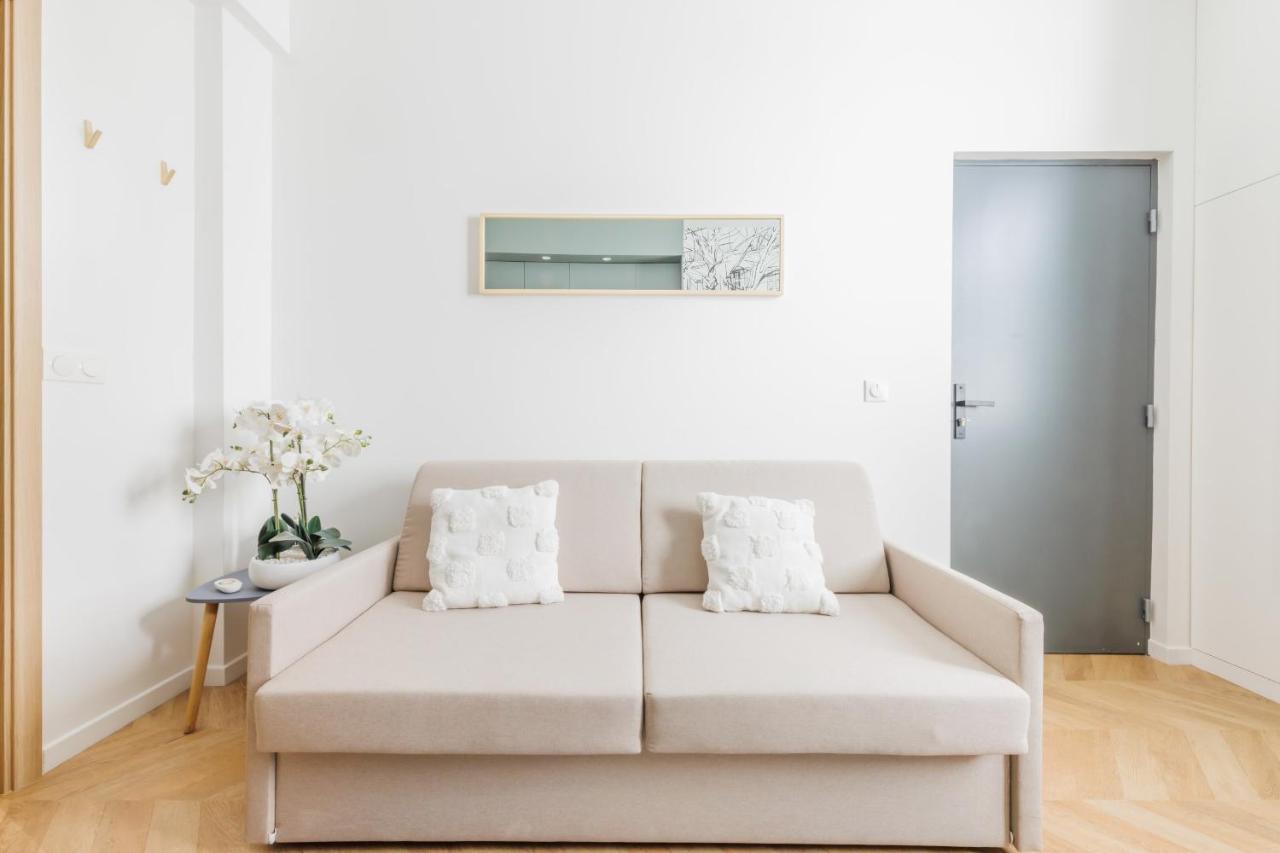 Appartement Moderne 1Br-4P - Guy Moquet Paris Exteriör bild