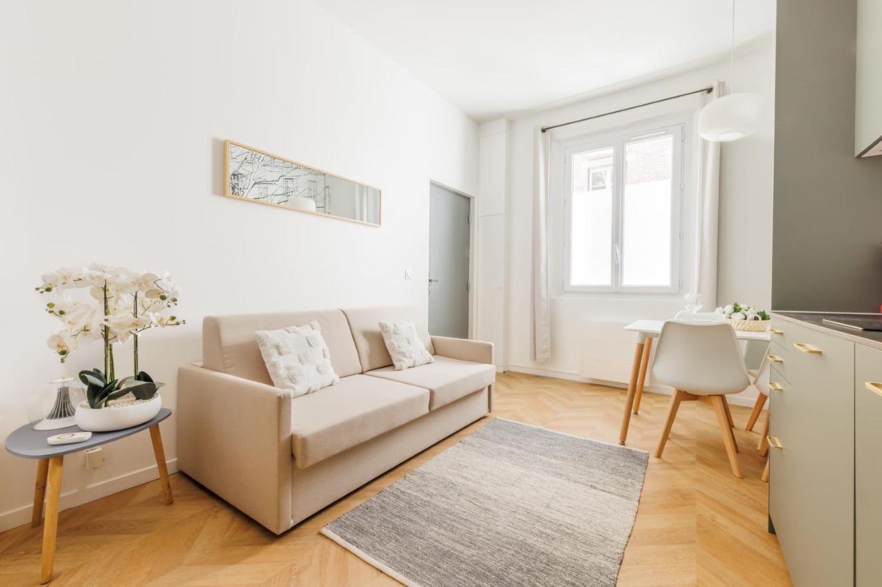 Appartement Moderne 1Br-4P - Guy Moquet Paris Exteriör bild